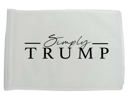Simply Trump Golf Flag