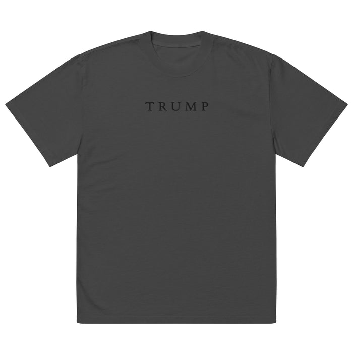 "Trump" Embroidered Oversized T-shirt